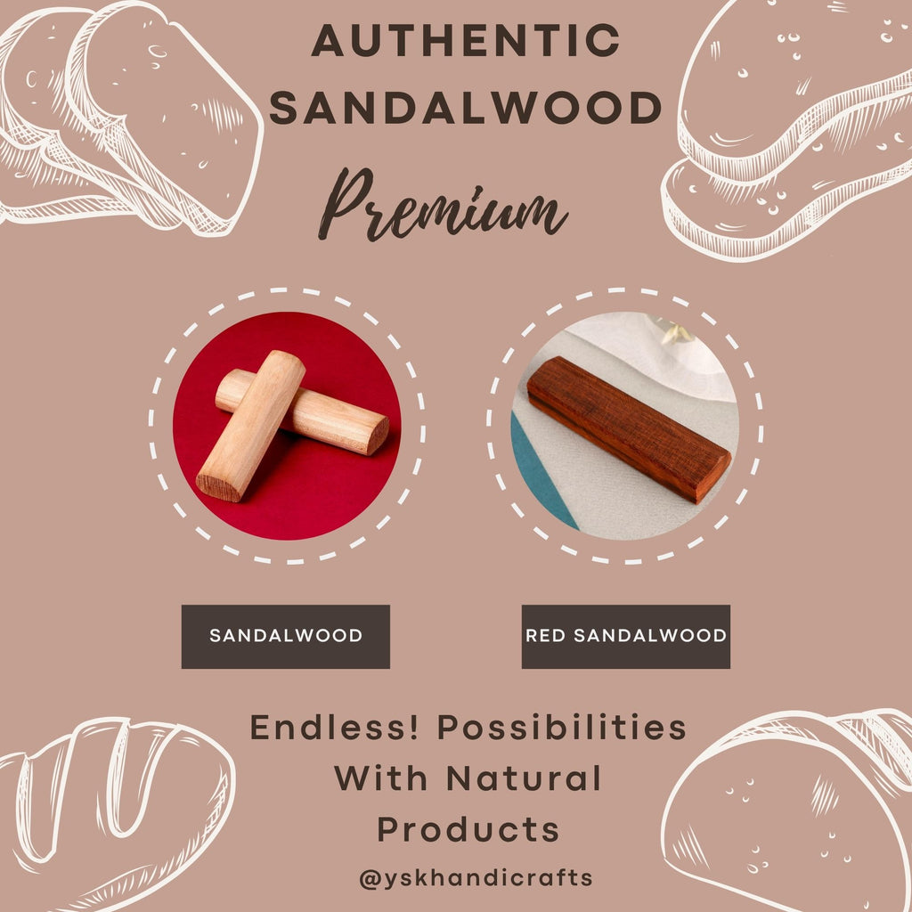 RDK Natural Premium Red Sandalwood (Rakta Chandan) Heartwood Stick