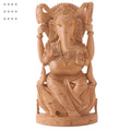 RDK Natural Sandalwood 3 Inch Ganesh Idol