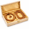 RDK Original Sandalwood Mala & Bracelet Combo with Premium Gift Box