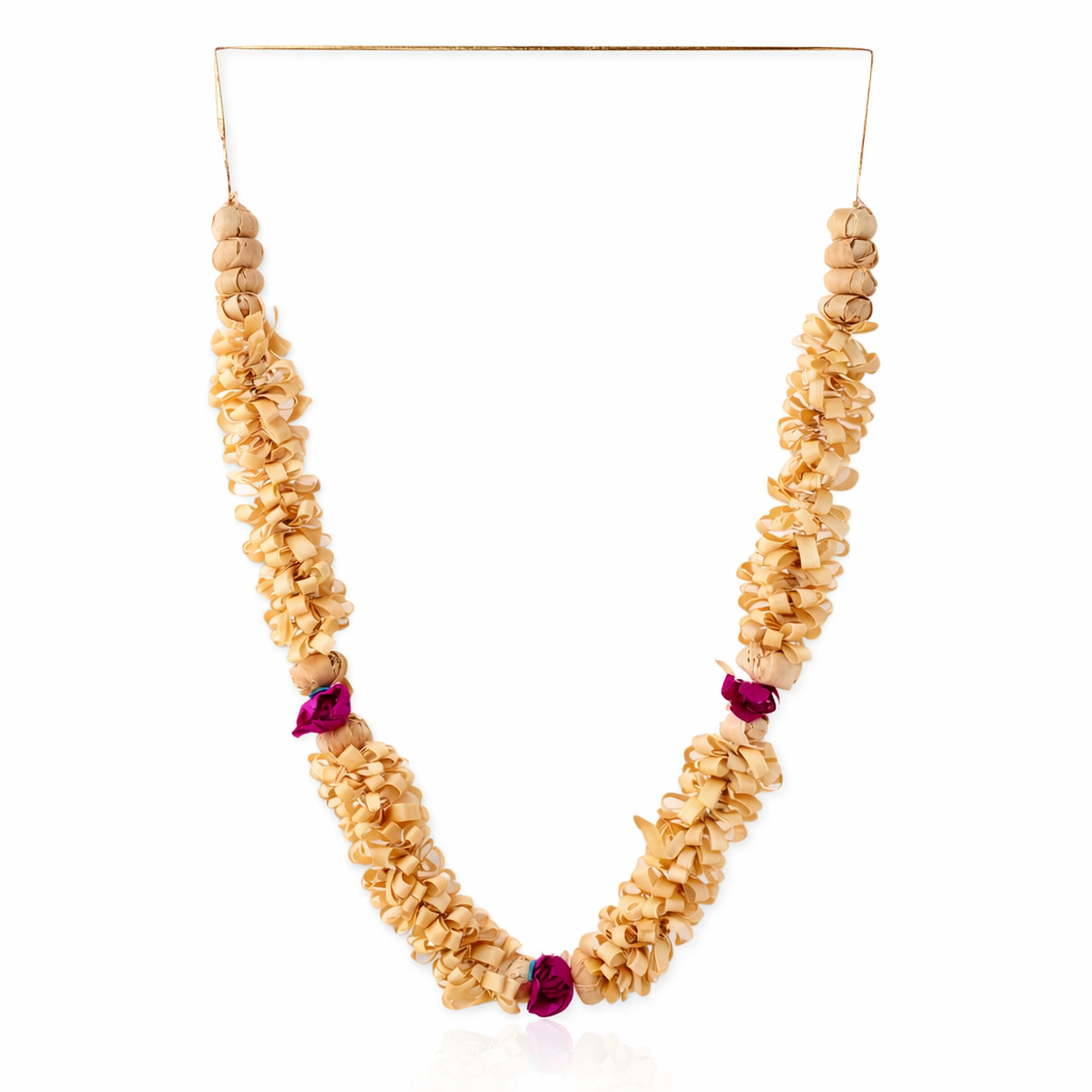 RDK Sandalwood Wooden Photo Frame Haar Mala
