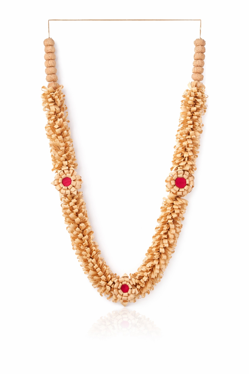 RDK Sandalwood Wooden Photo Frame Haar Mala
